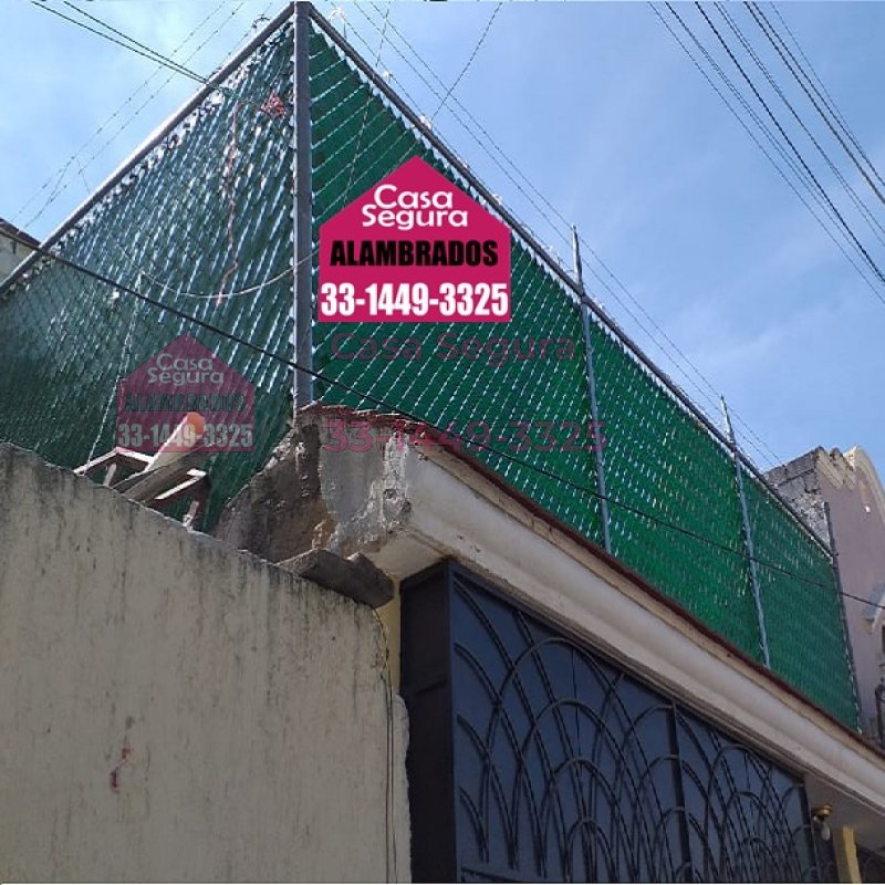 Instalación y Malla Blin con Alambrado en el Colli Urbano 